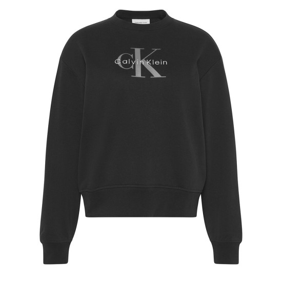 Calvin Klein Γυναικείο φούτερ Relaxed Monogram Sweatshirt